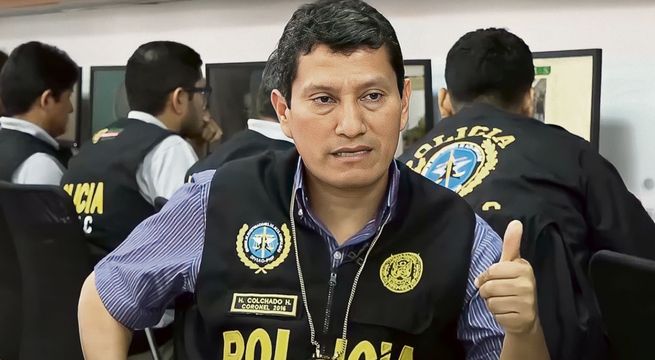 Coronel PNP Harvey Colchado fue relevado de la jefatura de la Diviac