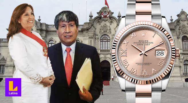 Exclusivo: Oscorima compró Rolex el día del cumpleaños de Dina Boluarte