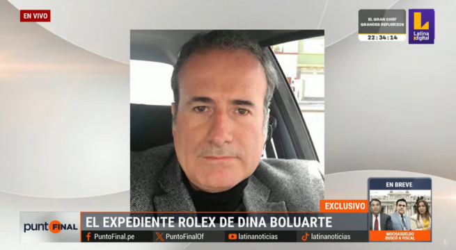De supuesto experto en relojes a abogado defensor de la presidenta Dina Boluarte