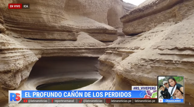 Conoce el 'Cañón de los perdidos': Un tesoro escondido en el desierto de Ica