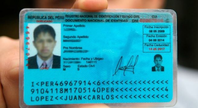 ¿Cómo cambiar el DNI azul, amarillo y electrónico, vía Reniec?