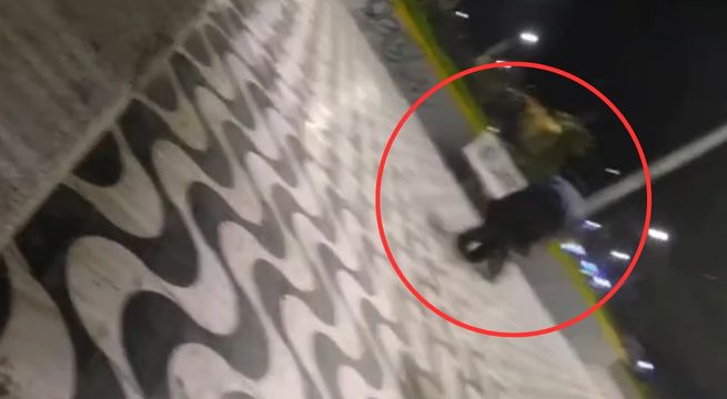 Joven es asesinado en centro histórico de Tacna | VIDEO