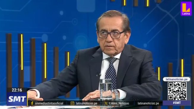 Jorge del Castillo en “Sin Medias Tintas: “Tienen obsesión compulsiva con Patricia Benavides” | VIDEO