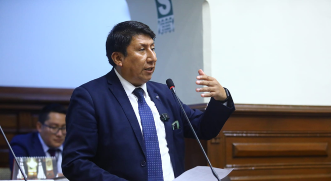 Waldemar Cerrón propone crear una comisión para supervisar la función de fiscales y jueces