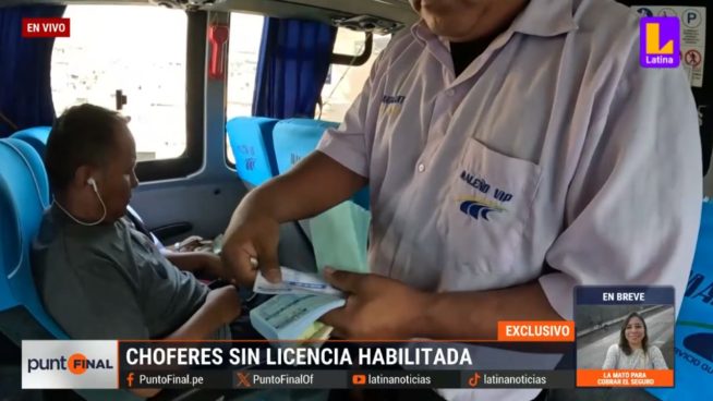 Empresa Maleño VIP: choferes operan sin licencia habilitada