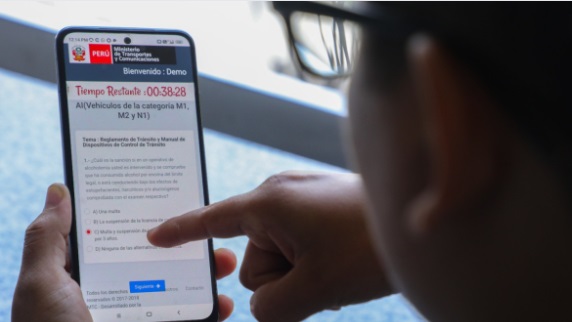 MTC habilita simulacro para aprobar examen de conocimientos y sacar tu brevete