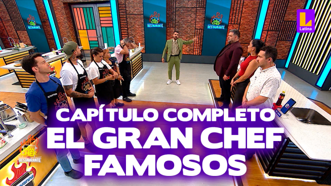 El Gran Chef Famosos – Viernes 12 de abril – PROGRAMA COMPLETO