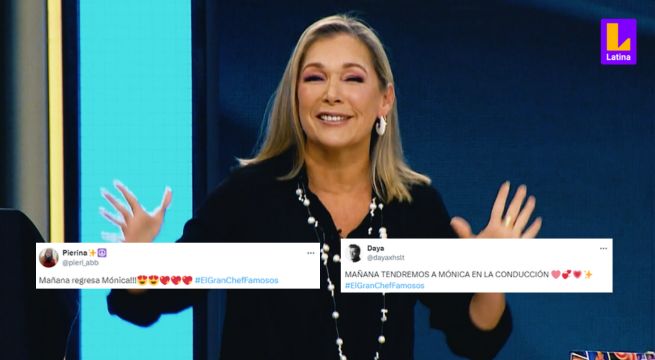 El Gran Chef Famosos: 'Chefcitos' celebran el regreso de la campeona Mónica Zevallos a la cocina