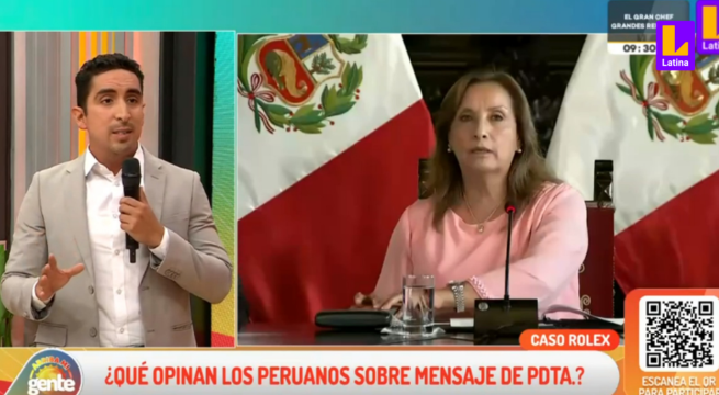 Arriba Mi Gente: periodista de Latina Noticias habló sobre preguntas que le hizo a la mandataria