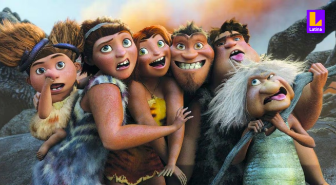 Latina Televisión presenta la emocionante aventura familiar 'Los Croods' este sábado, 13 de abril a las 7:15 p.m.