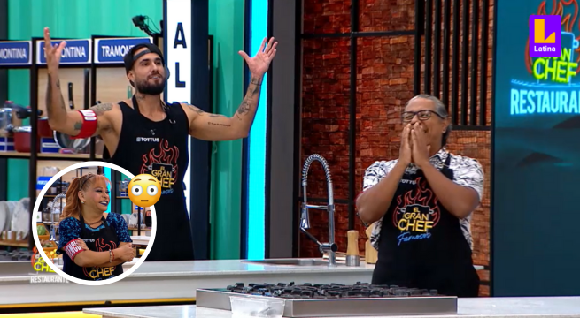El Gran Chef Famosos: Gino Assereto teme que Zelma Gálvez ocasione un incendio con sus equivocaciones