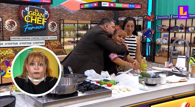 El Gran Chef Famosos: Javier Masías le da el abrazo del 