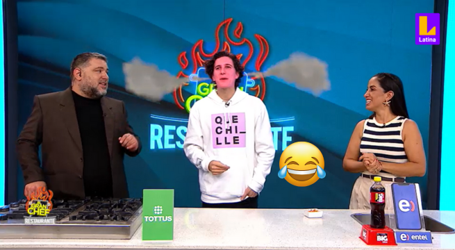 El Gran Chef Famosos: RobeGrill prueba el ají 