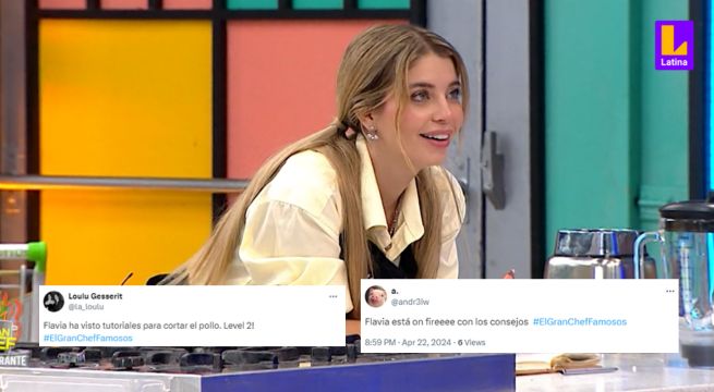 El Gran Chef Famosos: Flavia Laos deslumbra con su juego culinario y los 'chefcitos' la celebran