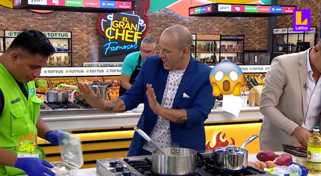 El Gran Chef Famosos: Ricky Trevitazo sufre corte en su intento de volver a ser 