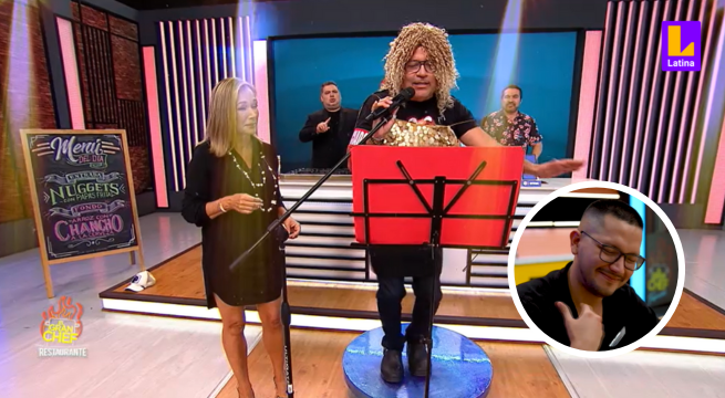 El Gran Chef Famosos: Mathías Brivio interpreta a Shakira con gallos incluidos y hace estallar de risa a todos