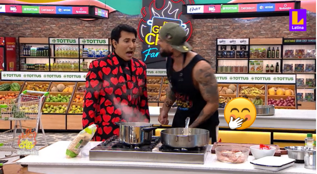 El Gran Chef Famosos: Gino Assereto le echa la culpa de su mala suerte a Armando Machuca