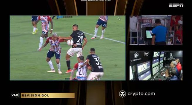 Universitario vs. Junior: mira el gol anulado de Alex Valera | VIDEO