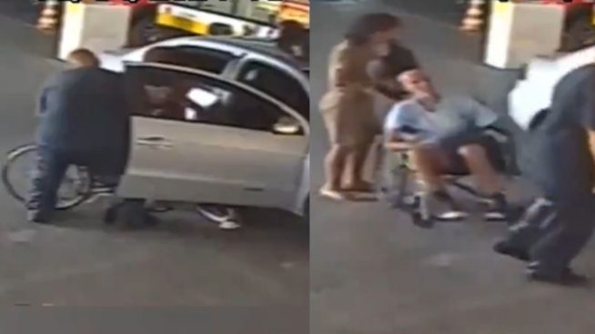 El preciso instante en que mujer ingresó cadáver para solicitar préstamo | VIDEO