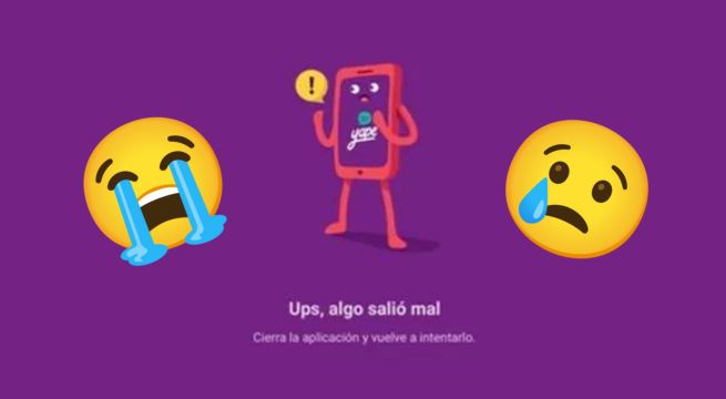 ¡No puede ser! Usuarios reportan nueva caída de Yape
