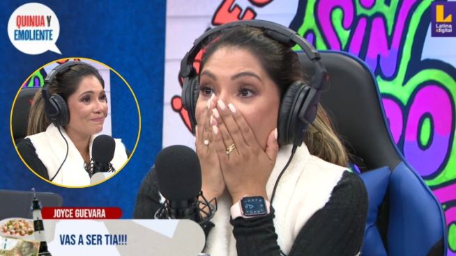 Alicia Retto se quiebra en VIVO al enterarse que será tía | VIDEO