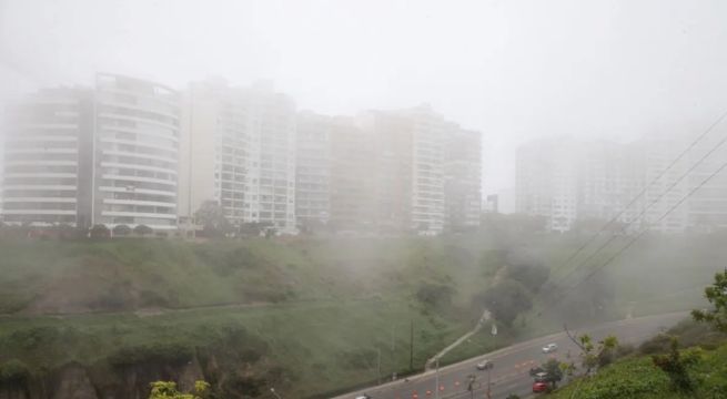 Lima registró su tarde más fría en este invierno 2025