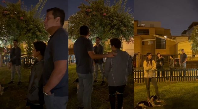 Hombre amenaza con matar a perro de vecino si este lo muerde [VIDEO]