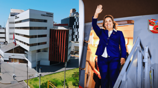 TC declara constitucional norma que permite despachar virtualmente a Dina Boluarte desde el exterior