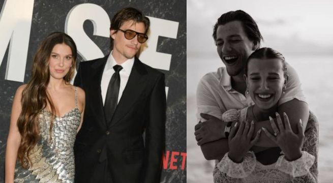 Millie Bobby Brown y Jake Bongiovi se casaron en secreto en una ceremonia íntima