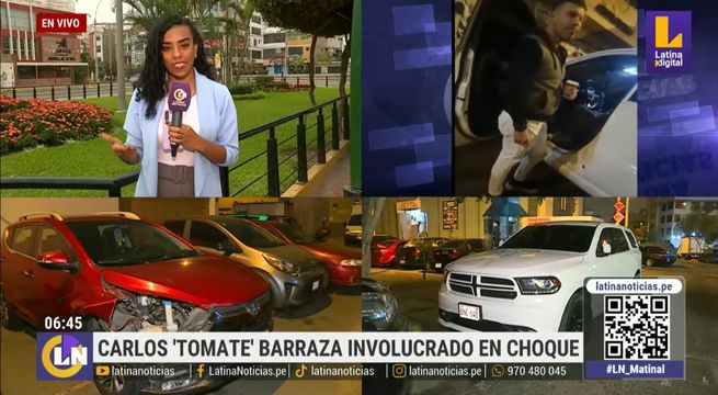 Carlos 'Tomate' Barraza sufre aparatoso choque y preocupa a fans | VIDEO