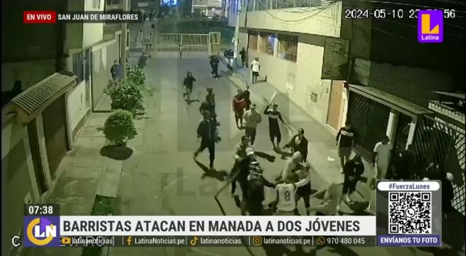 Joven termina en UCI tras brutal ataque de barristas | VIDEO