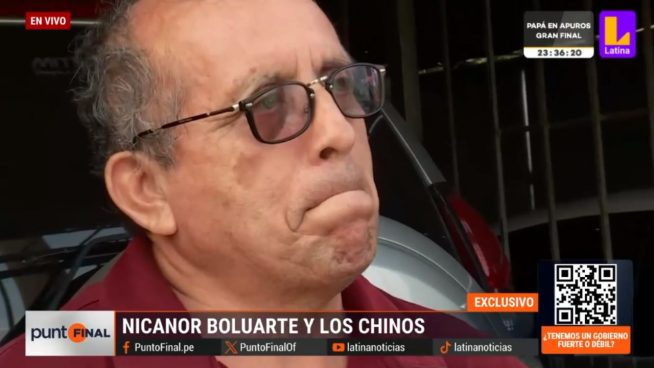 El vínculo de Nicanor Boluarte con empresa china que opera en nuestro país sin licencia