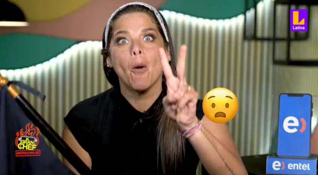 El Gran Chef Famosos: Giovanna Valcárcel termina doble preparación de huevos en tiempo récord y sorprende