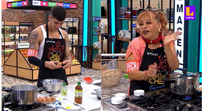El Gran Chef Famosos: Zelma Gálvez y el coqueto piropo que le lanza a Emil Jaime, ¿qué le dijo?
