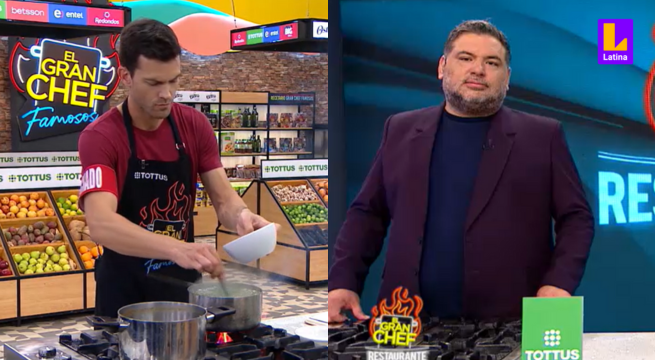 El Gran Chef Famosos: Masías advirtió a Juan Carlos Rey de Castro, no le hizo caso y sucedió lo peor