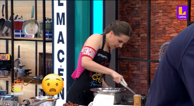 El Gran Chef Famosos: Ekaterina Konysheva se pone contra las cuerdas tras quemar el ajonjolí en momento crucial