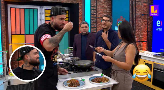 El Gran Chef Famosos: Khabir Tello expone a Gino Assereto cuando Nelly Rossinelli lo llenó de elogios