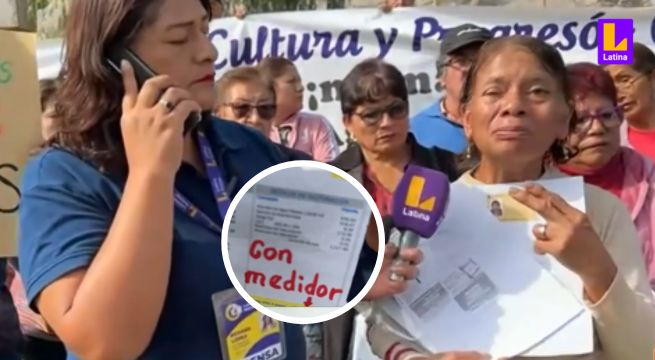 Vecinos de Chaclacayo DENUNCIAN cobros excesivos por agua que NO consumen