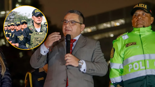 Mininter anuncia cambio de generales y oficiales en la Policía Nacional