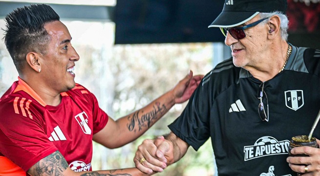 Fossati sobre Cueva en amistoso de la Selección ante El Salvador: 