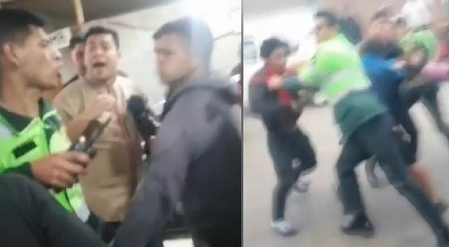 Agreden a policías durante operativo de control de identidad