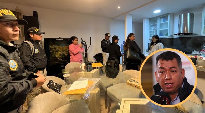 Caso 'Chapa firmas': Allanan inmuebles vinculados al congresista Darwin Espinoza