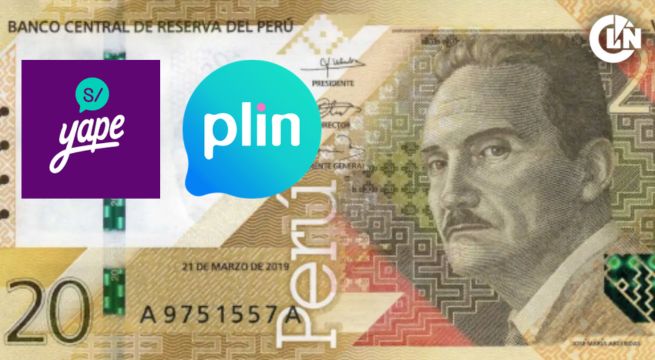 ¿Adiós a los billetes de S/ 20? Yape, Plin y otras billeteras digitales provoca que estos se usen menos