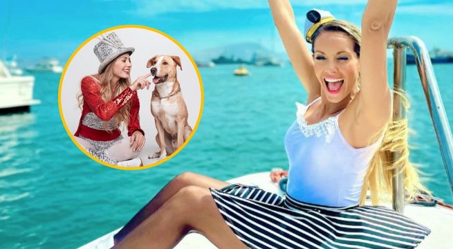 Brenda Carvalho feliz por su debut en el circo con ‘Vaguito’