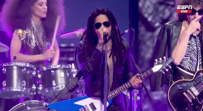 Champions League : así fue el show de Lenny Kravitz en la final Borussia Dortmund vs Real Madrid