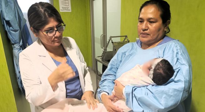 Bebé abandonada en Jesús María fue dada de alta