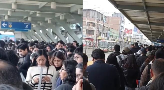 Bus del Metropolitano se malogra cerca a la estación Caquetá