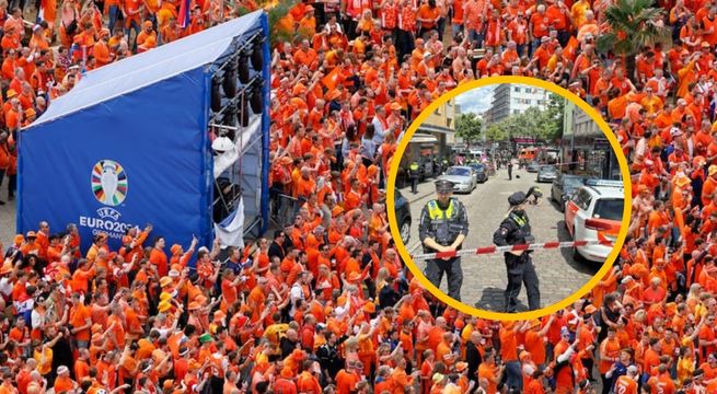 Eurocopa 2024: balean a hincha armado previo al Países Bajos vs. Polonia