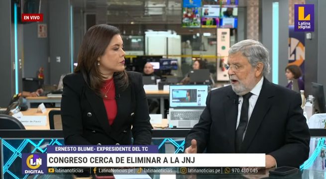 Expresidente del TC sobre los miembros de la JNJ: 