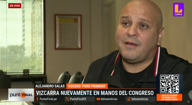 Exministro de Pedro Castillo ahora es vocero de Martín Vizcarra